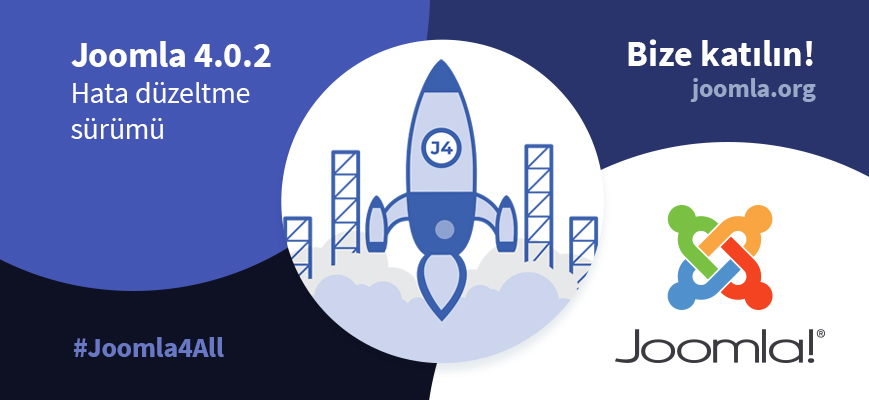 Joomla 4.0.2 hata düzeltme güncellemesi yayınlandı