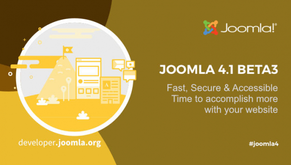 Joomla 4.1.0 Beta 3 yayınlandı