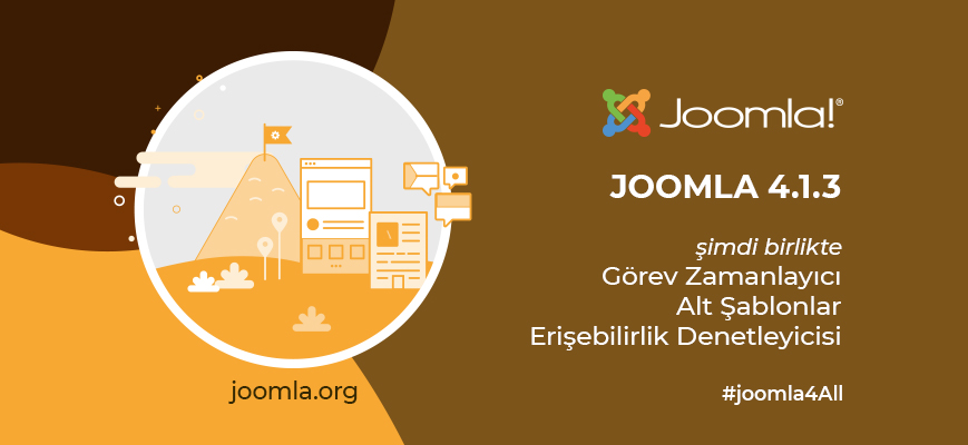 Joomla 4.1.3 ve 3.10.9 Yayınlandı