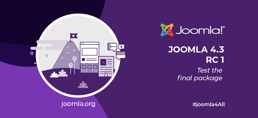 Joomla 4.3.0 - İlk Sürüm Adayı yayınlandı