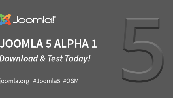 Joomla 5.0 Alfa 1 - Joomla'nın geleceğini test edin