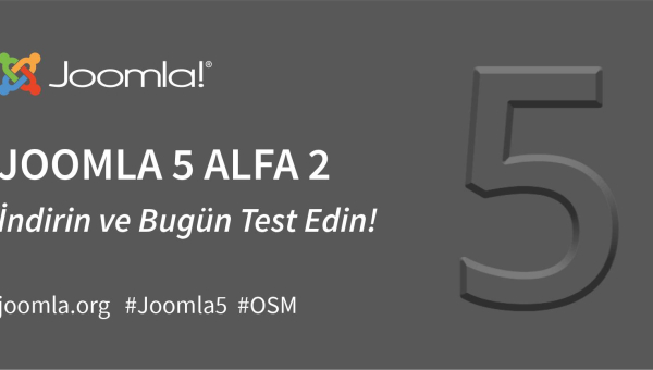 Joomla 5.0 Alpha 2 - Joomla 5'e eklenen yeni fikirler
