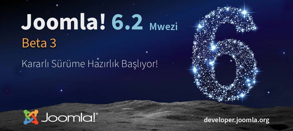 Joomla! 6.2 Beta 3 Yayında: Kararlı Sürüme Hazırlık Başladı!
